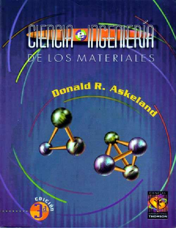 Ciencia E Ingenieria de Los Materiales